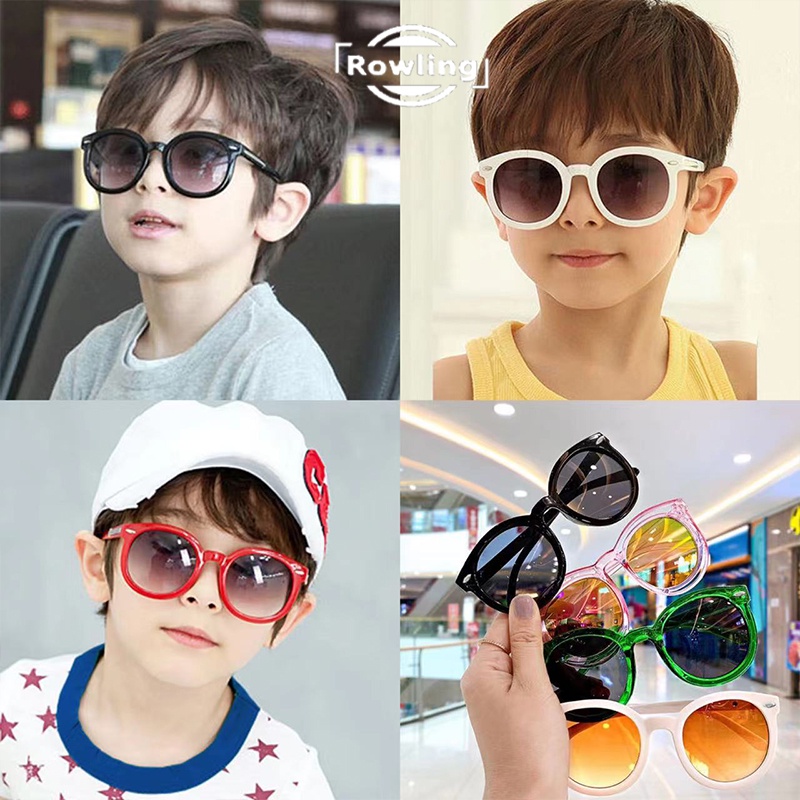 rowling(ka-117)Kacamata hitam Anak New Trend/Fashion Anak Terbaru Bulat kacamata hitam High Quality Import Kacamata Fashion