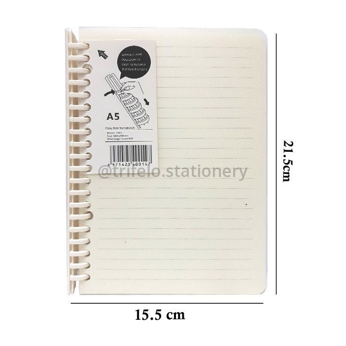 

Eklusif Binder Cover Polos Wengu Ukuran B5 8001 Terbatas
