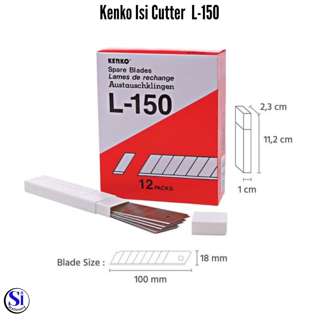 

Isi Cutter Kenko L-150 / Refill Cutter L-150