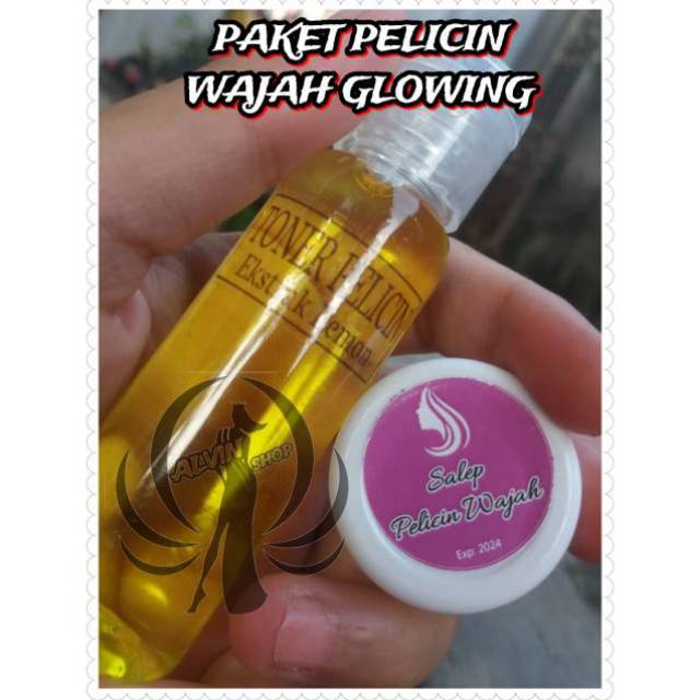 paket pelicin wajah glowing