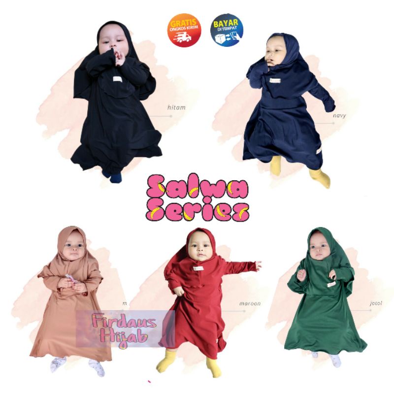 Gamis Bayi 1 bulan - 1,5 tahun Gamis Anak Perempuan Gamis Bayi Perempuan 0 6 bulan Gamis Bayi Perempuan Gamis Bayi 6 12 bulan Setelan Bayi Perempuan Import Dres Bayi Perempuan 6 12 bulan Pakaian Bayi Gamis Bayi Set Hijab Gamis Bayi Renda