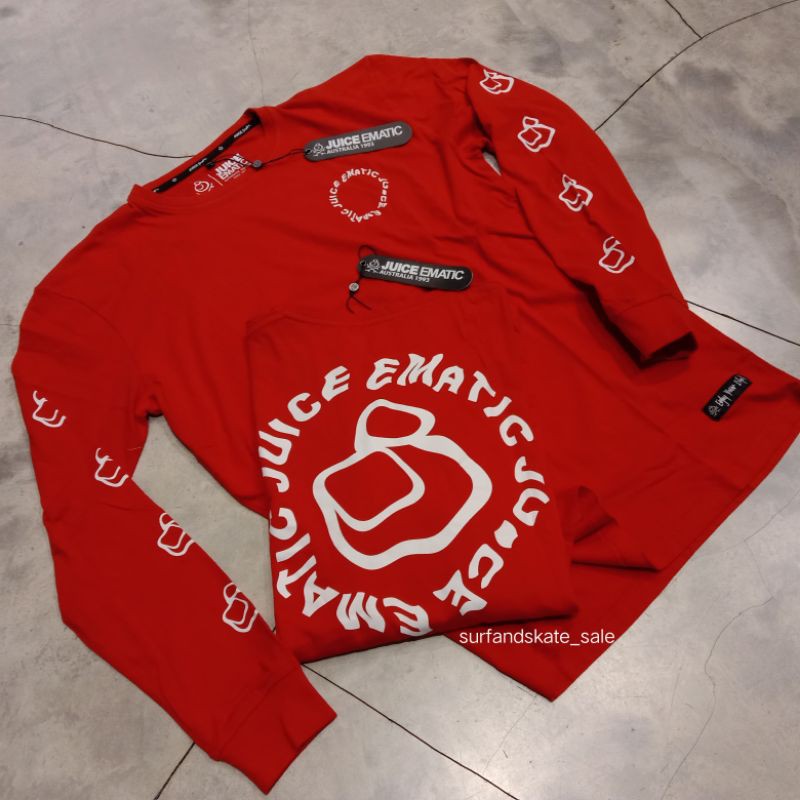 Kaos Juice Ematic Original Mstl Griff Long Sleeve Red