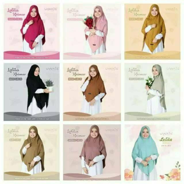 Uwais Lolita khimar by uwais hijab