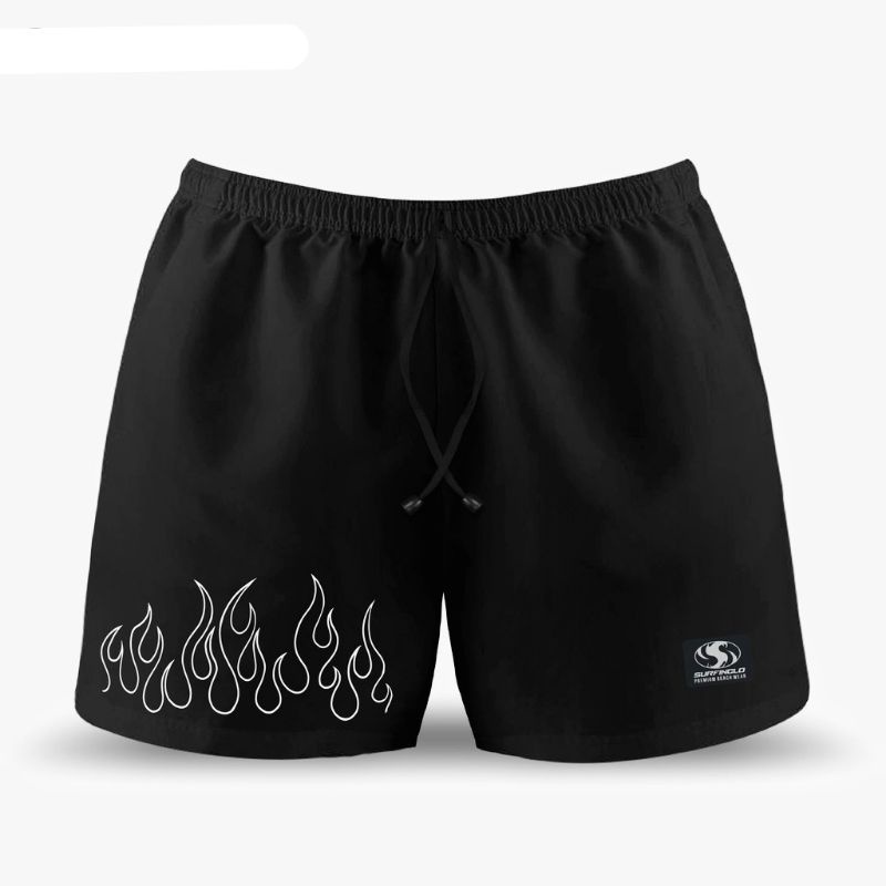 Boxer / Celana kolor pria motif api [BISA COD]