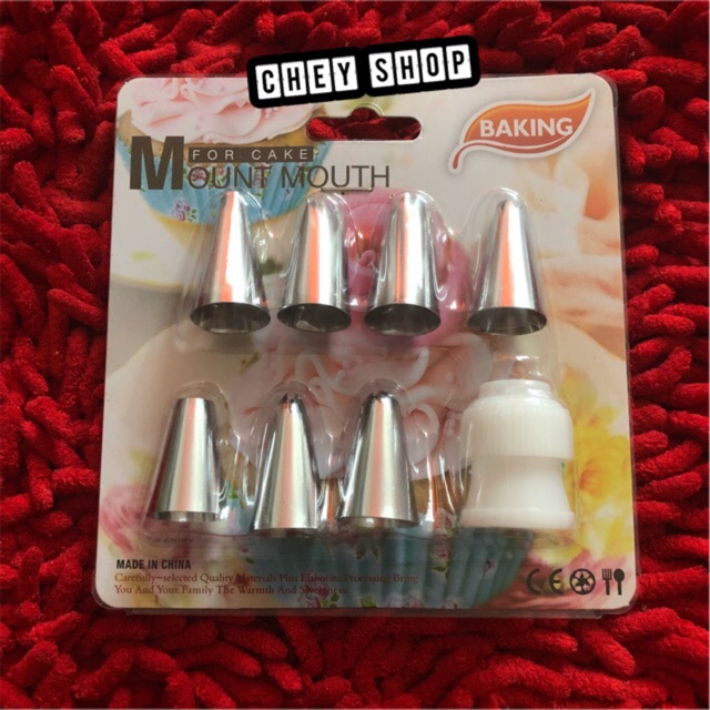 Spuit Kue Rusia isi 7 / Spuit Rusia / Spuit Wilton / Alat Penghias Kue Spuit Rusia Spuit Wilton