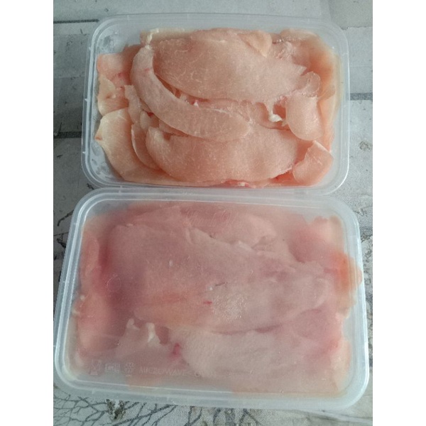 

slice ayam 500gr