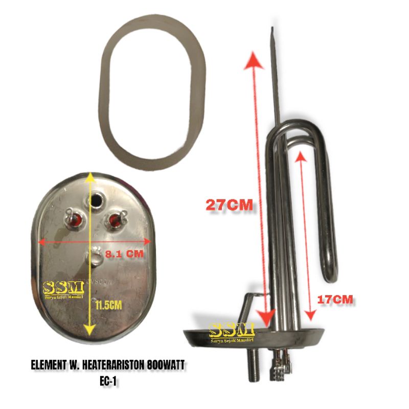 ELEMENT WATER HEATER ARSITON 800 WATT ELEMEN WATER HEATER ARISTON 800 WATT ELEMEN WATER HEATER ARISTON 800 WATT