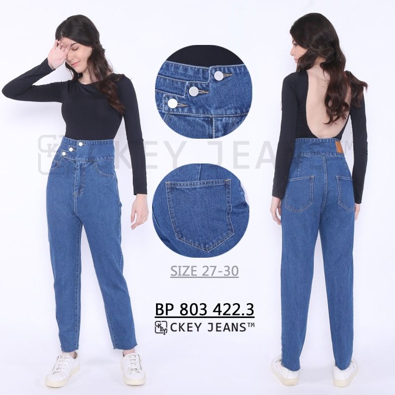 celana baggy boyfrend Jeans (ckey )