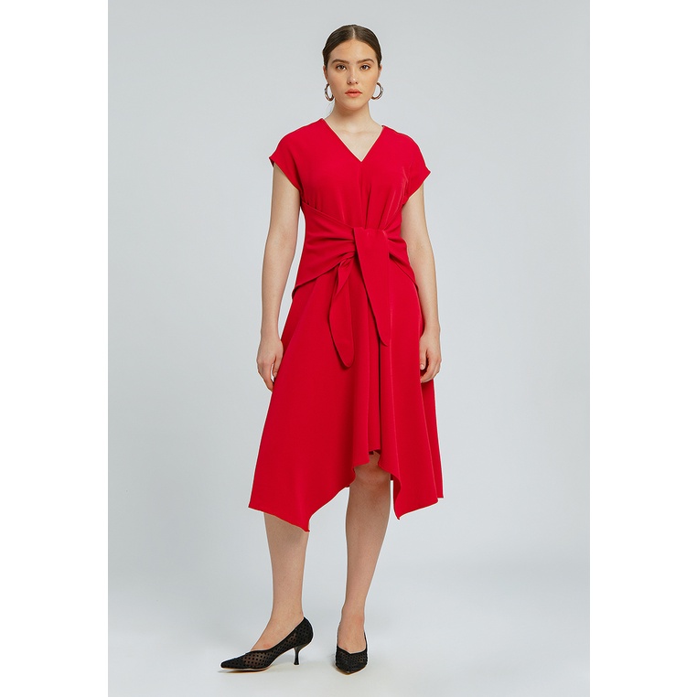 Minimal Cello Dress Wanita