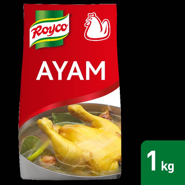 

Royco Bumbu Pelezat Rasa Ayam 1kg/ Bumbu Penyedap Rasa ayam 1kg
