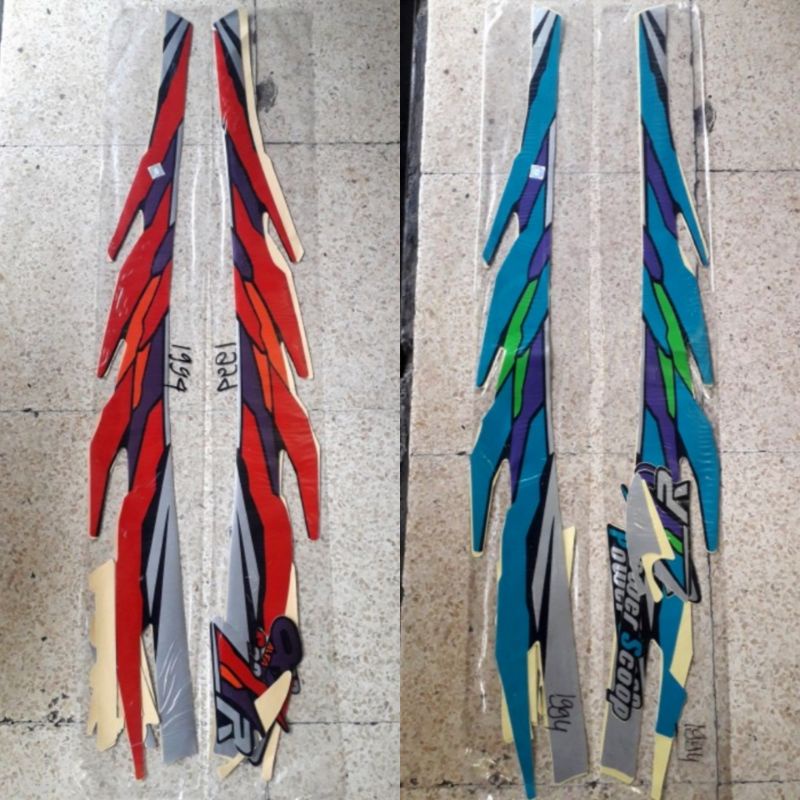 striping sticker yamaha Alfa 1993