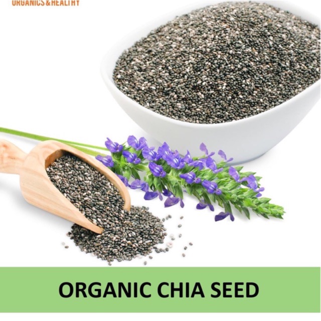 

250 GRAM Black chia seed Organic Premium From Mexico / Biji Chia hitam Organik dari Mexico Original