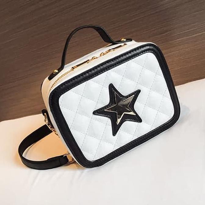 Order Aja Cyiinnnnnn Tas Selempang Cewek / Slingbag Wanita / Bag Import Murah - Drop3259 - Putih