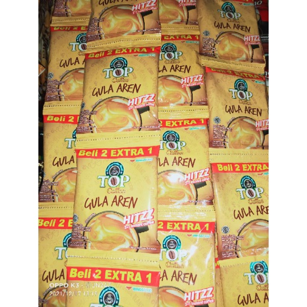 

Kopi Top Gula Aren Sachet isi 15pcs @22gram