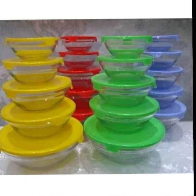Mangkuk Kaca Mangkok Beranak Mixing Bowl