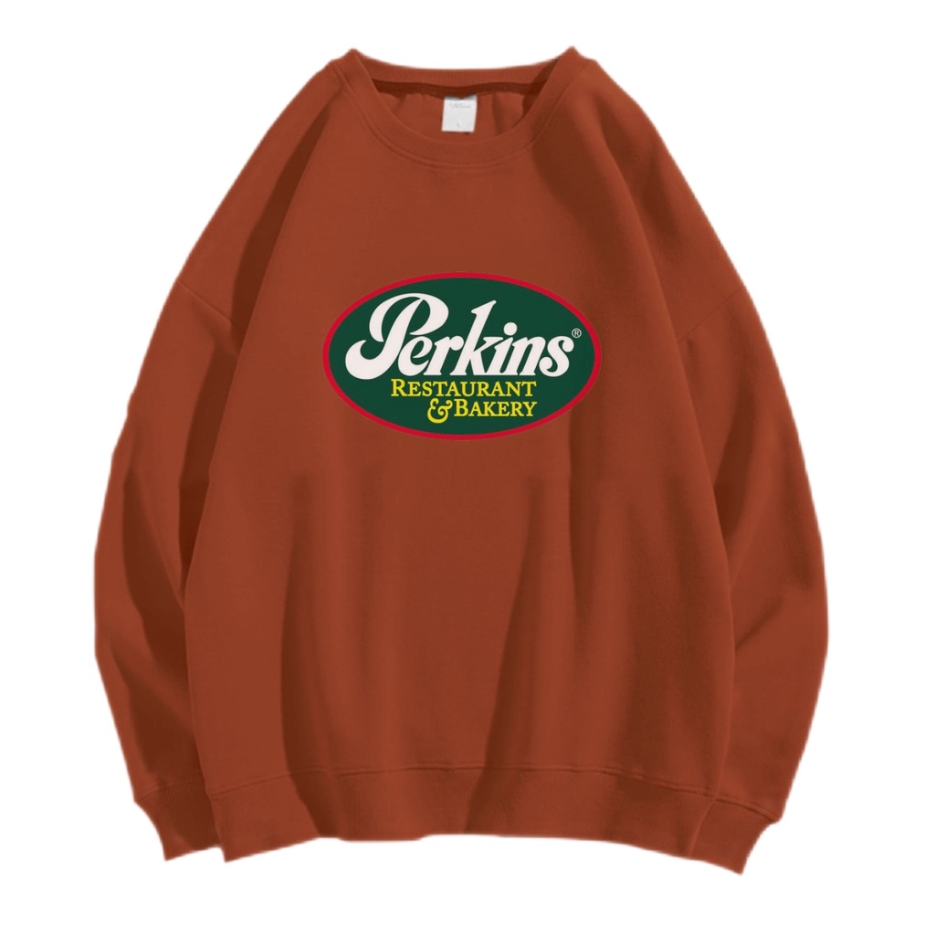 PERKINS SWEATER CREWNECK PRIA WANITA Size M-XXL ANAIRA