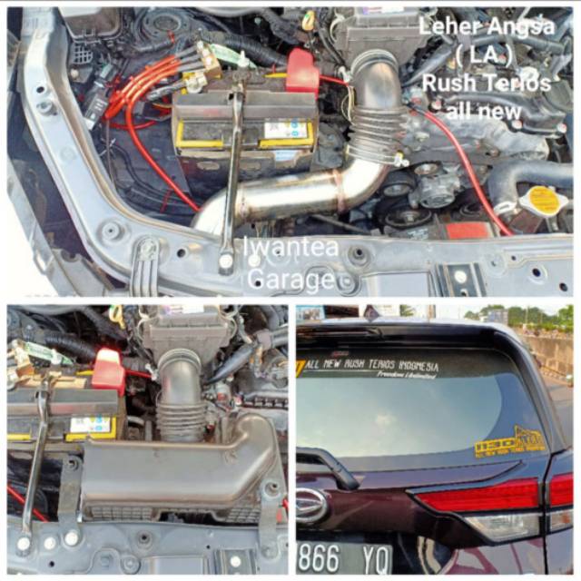 Housing air intake Leher angsa All new Rush Terios Veloz Avansa Xenia dual vvti