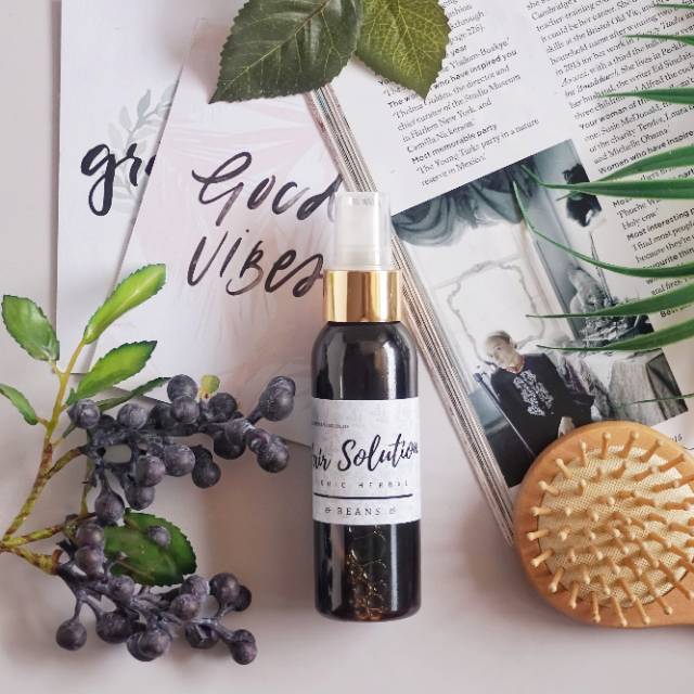 BPOM | Hair Solution Tonic Herbal with Beans Penumbuh Rambut Alami-2