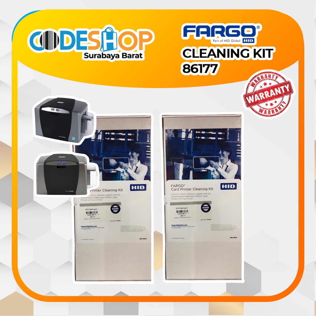 Cleaning Kit FARGO 086177 DTC 1000 DTC 1250