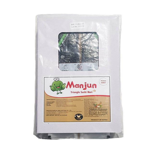 

Nori Onigiri Manjun Triangle 21 cm x 12 cm Onigiri Wrapper WJM
