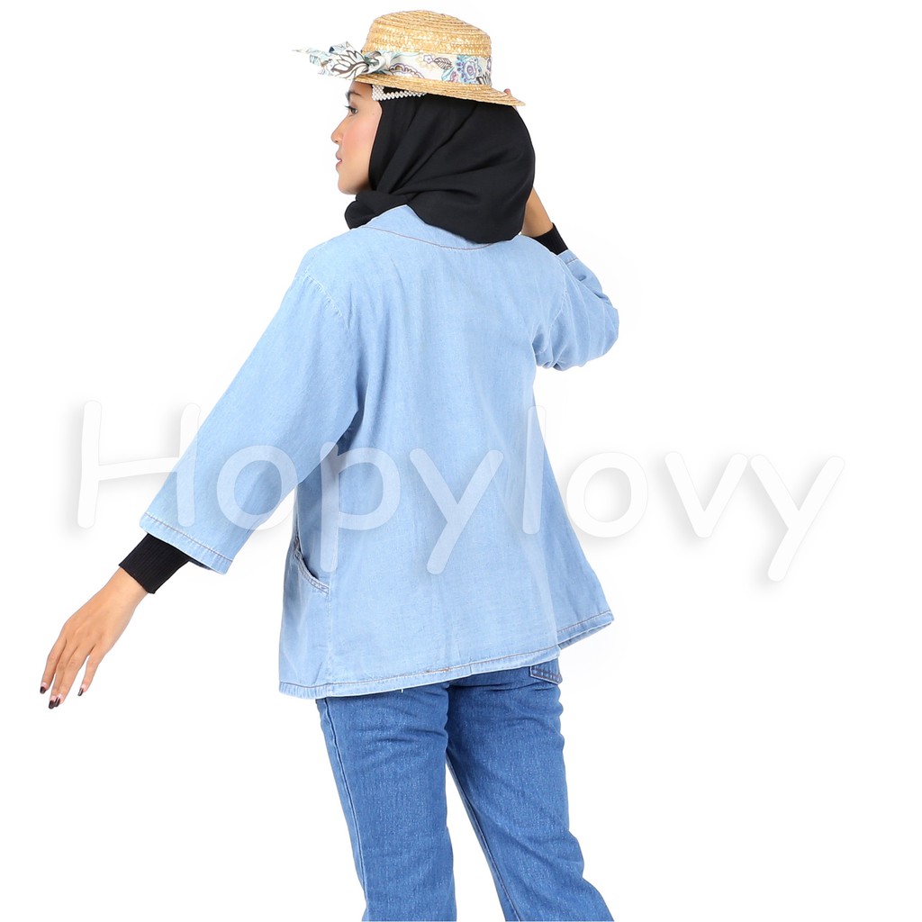 HOPYLOVY - Outer Jeans Wanita Vivera