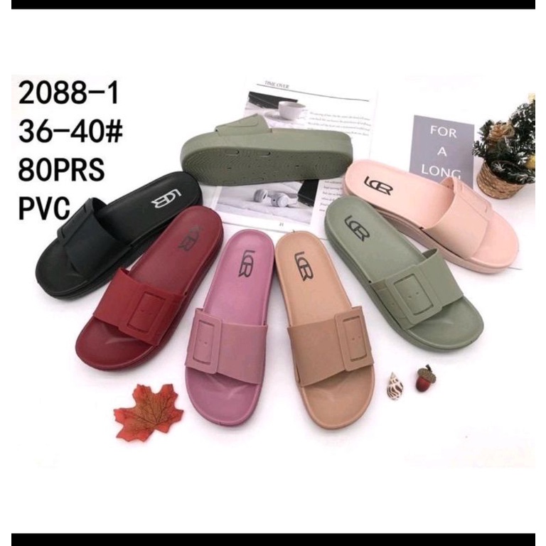 Sandal Slop Gesper Morego 3289W -1/Gesper LCR 2088-1-1