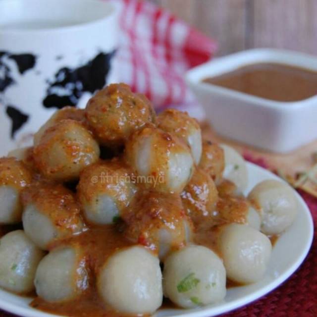 

Cilok mini bikin gak berenti makan