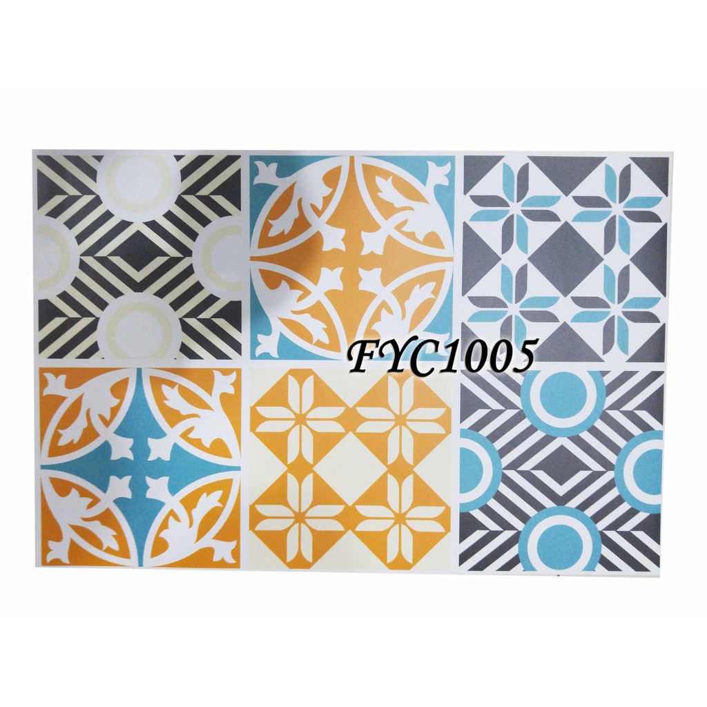 Griya Wallpaper Stiker  motif Tegel  FYC1005 REAL TEGEL