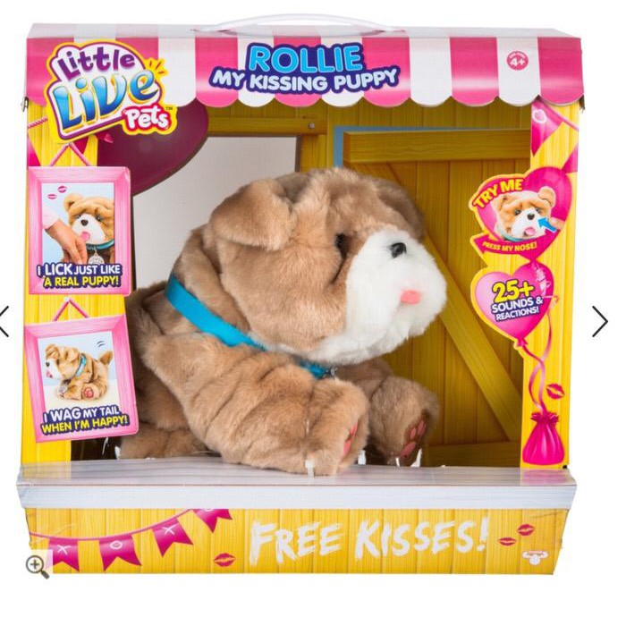 Jual Little Live Pets My Kissing Puppy Rollie Indonesia Shopee Indonesia