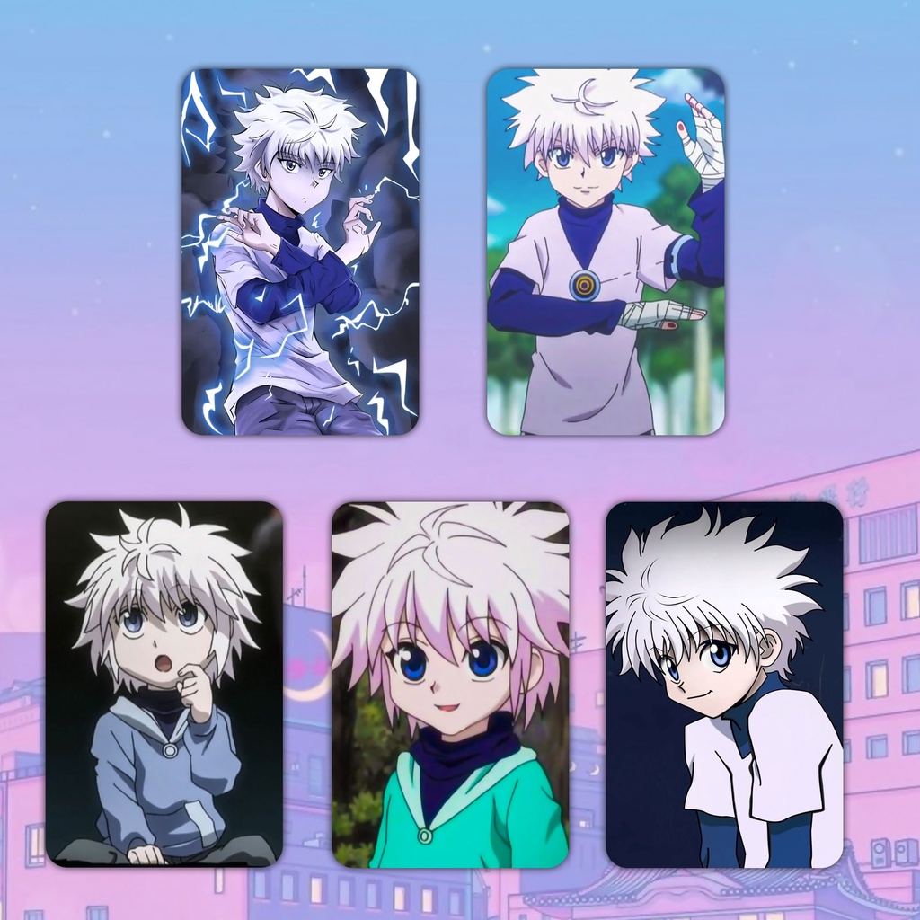 Haute57 Photocard Foto Anime Jepang Killua Zoldyck Photo Idola