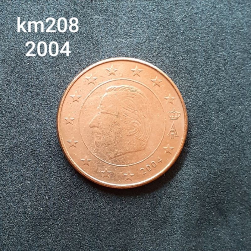 km208 belgia 5 cent euro