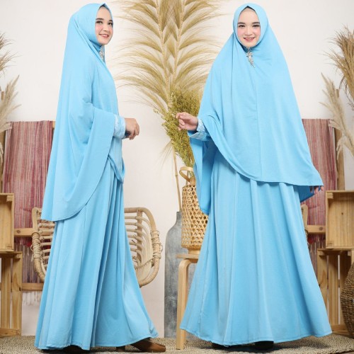 GAMIS SYAR'I MARWAH SET CADAR // GAMIS SET TERLARIS // GAMIS CADAR DAN HIJAB // GAMIS SYARI MARWAH