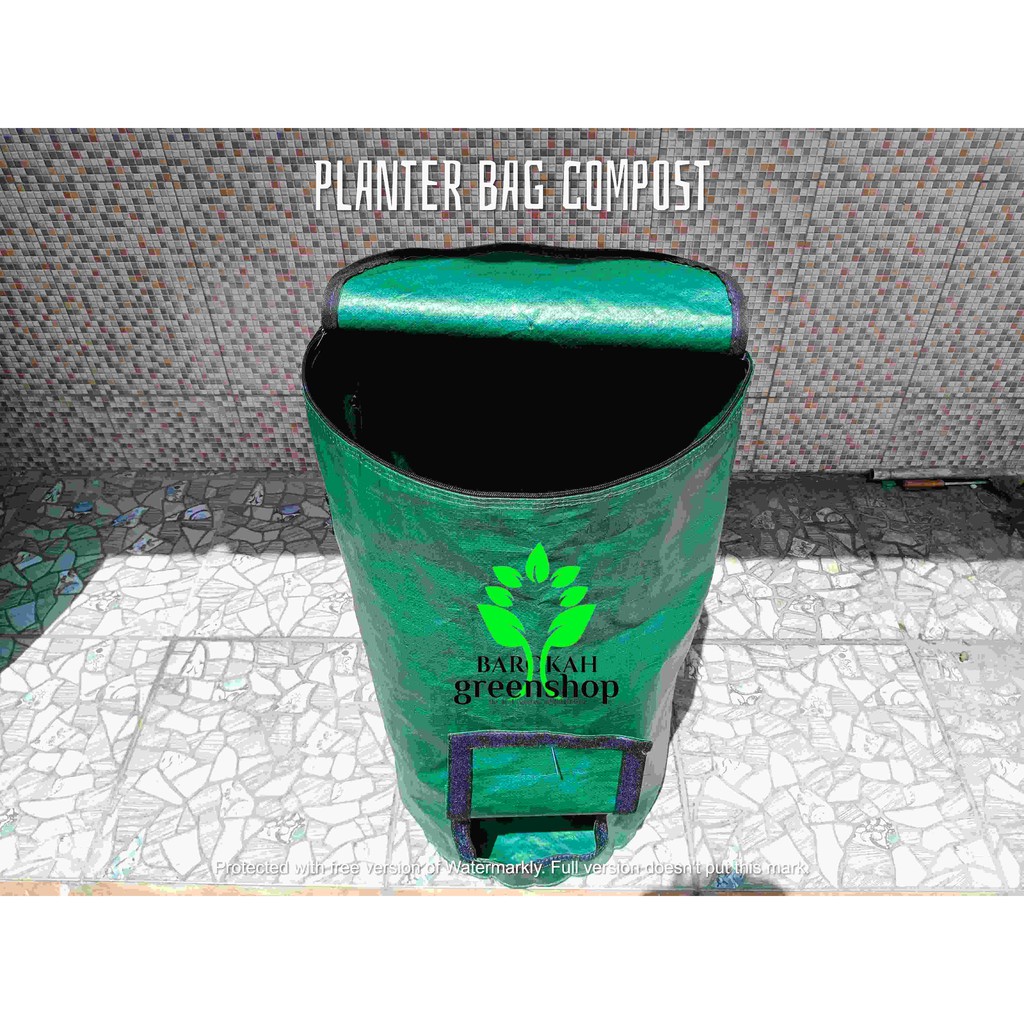 Compost bag  80 L - tas kompos olah limbah daun sampah - organik - Panter bag compost