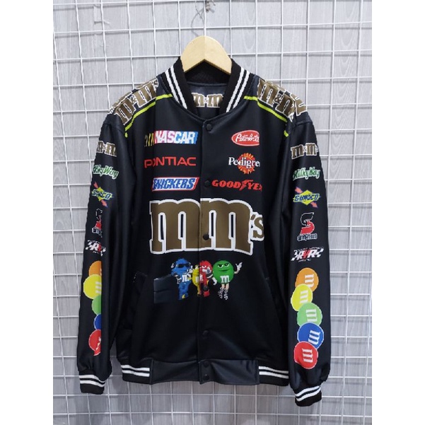 Varsity Jacket Jaket Racing M&M Premium Pria Wanita-2
