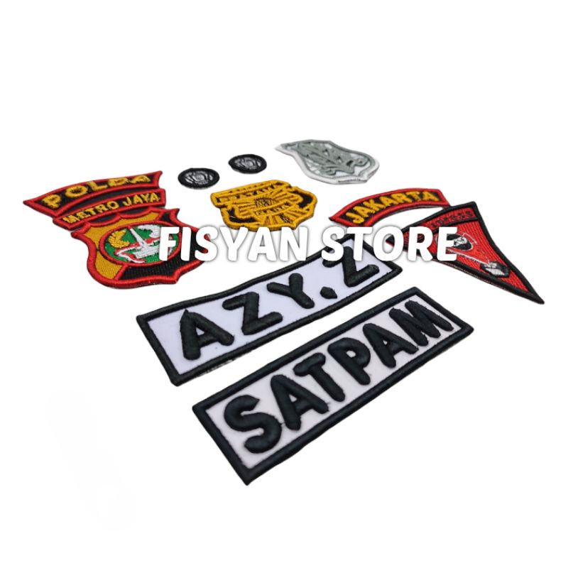 Atribut Satpam Timbul