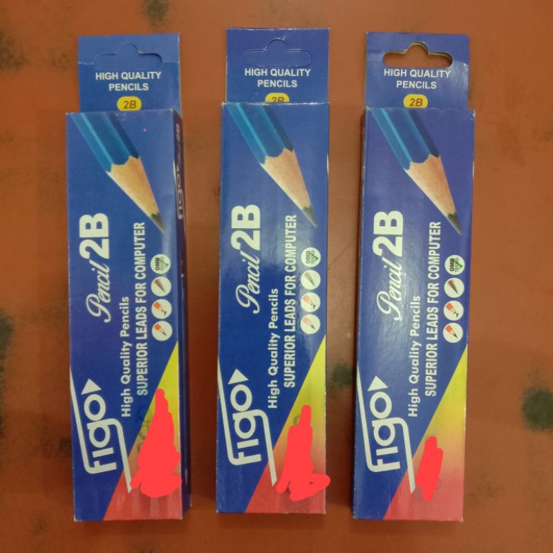 

Pensil 2B Pensil Figo per kotak