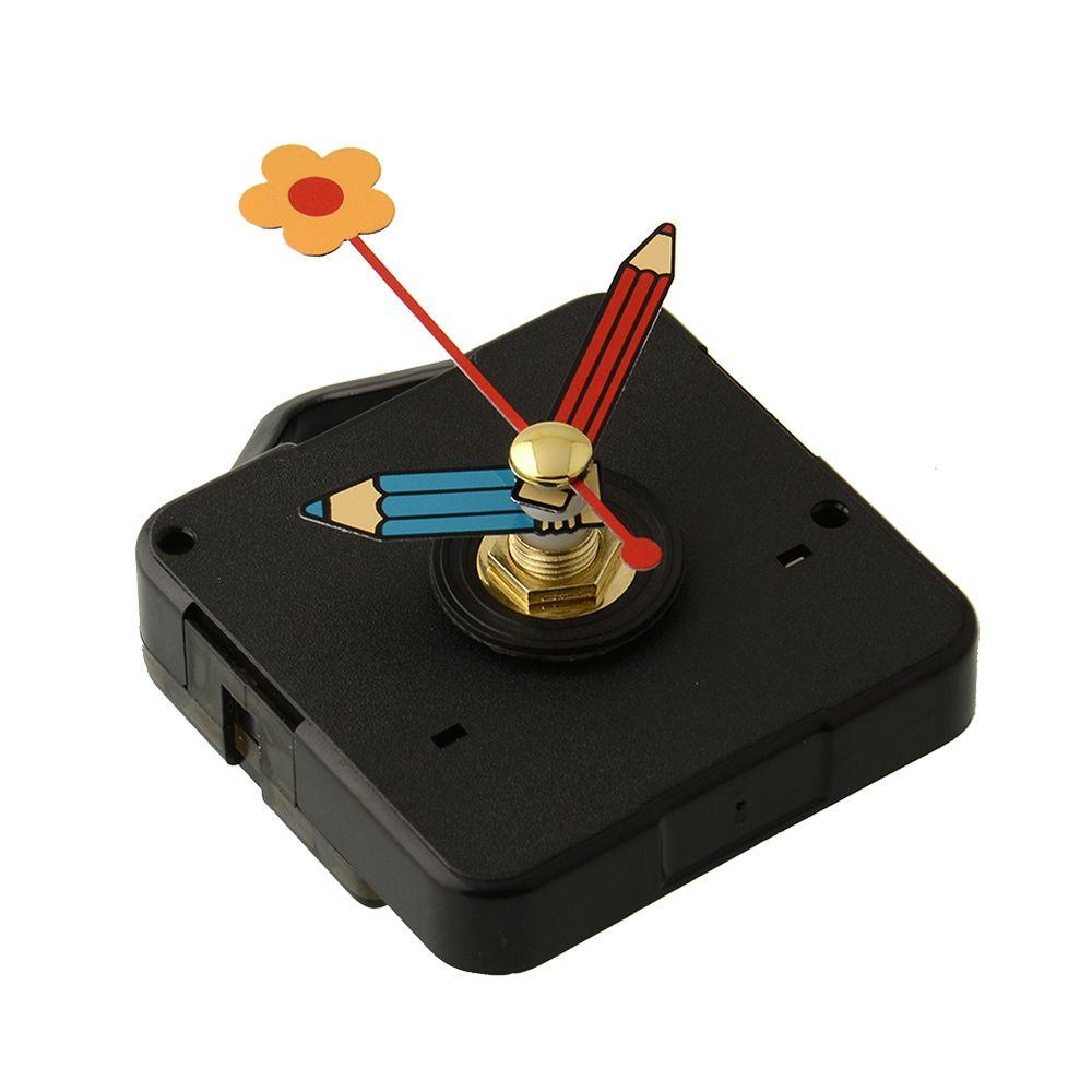 Solighter 1set Suku Cadang Jam Quartz DIY Dekorasi Rumah Alat Pengganti Mekanisme Gerakan