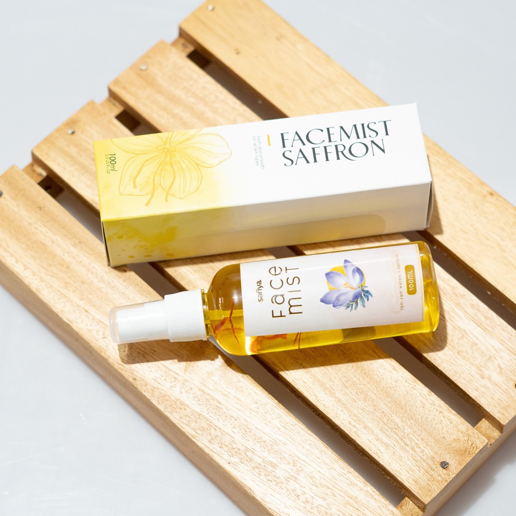 Saffron Safron Facemist Semprot Safiya Original 100ml
