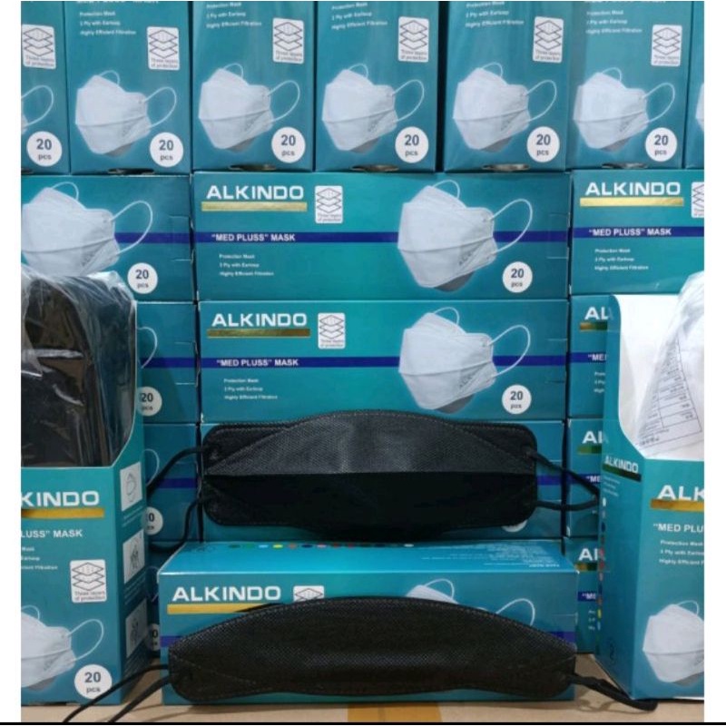 Masker KF94 Korea alkindo isi 20 .masker mask