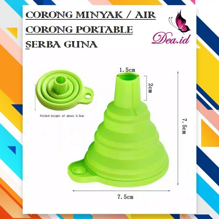 [DEASTORE] CORONG SILIKON PRAKTIS / CORONG MINYAK