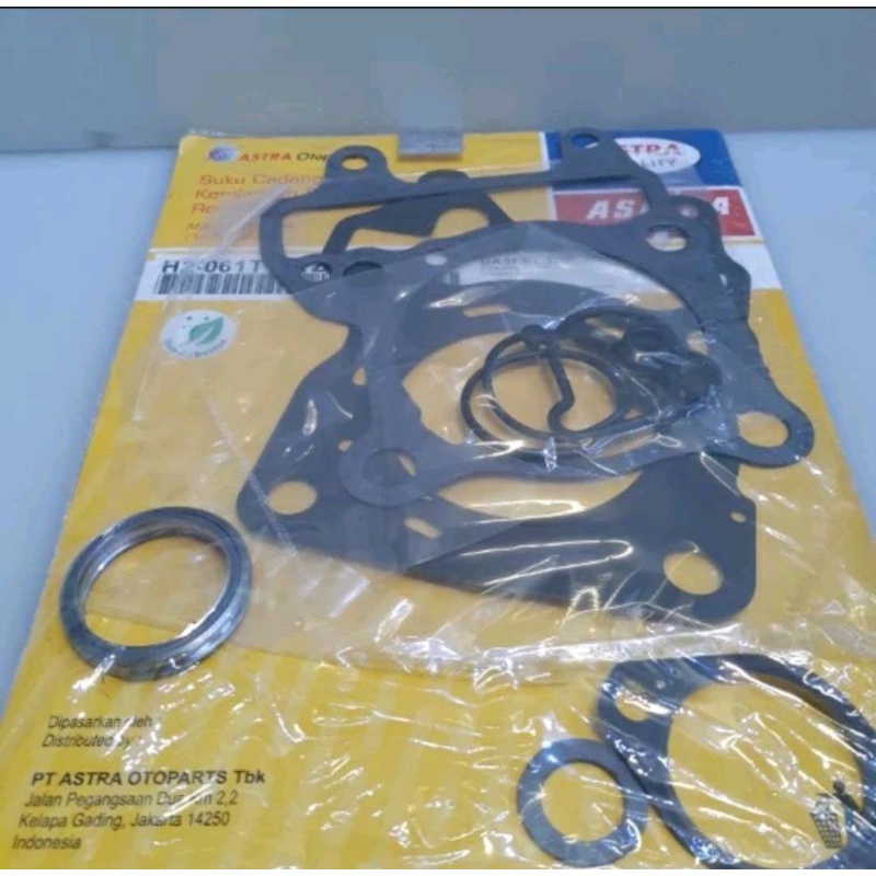 paking packing perpak gasket topset top set vario 125 aspira