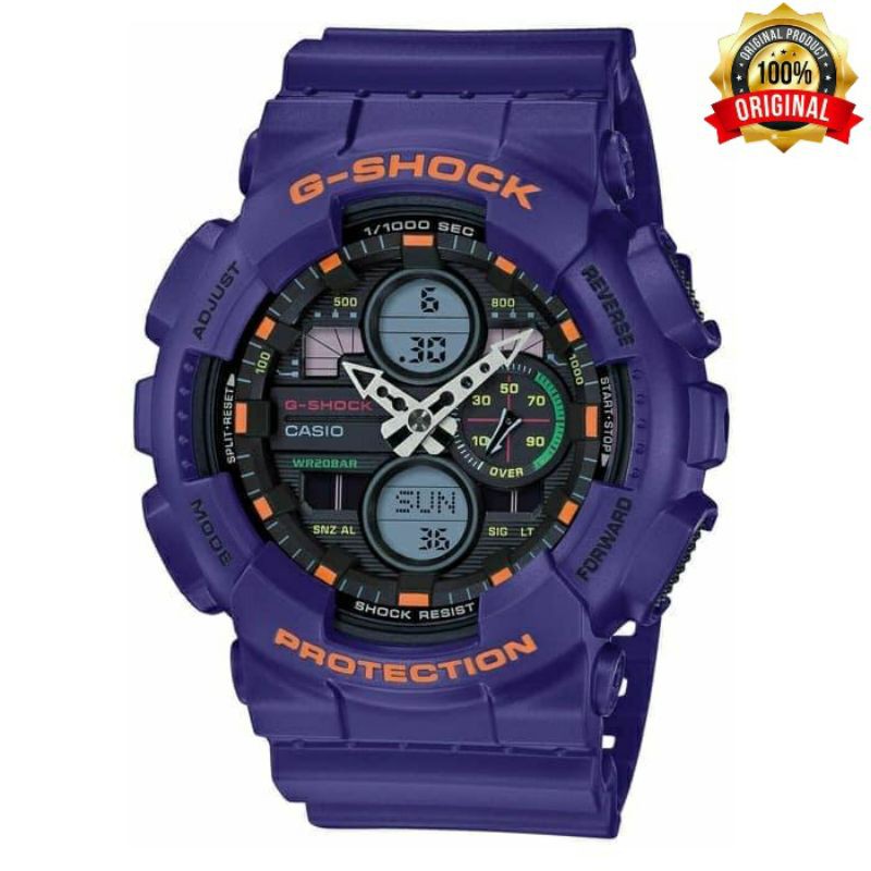 jam tangan G-SHOCK GA-140-6ADR Original