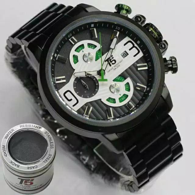 JAM TANGAN PRIA T5 H3610/ORIGINAL/FREE BOX KALENG