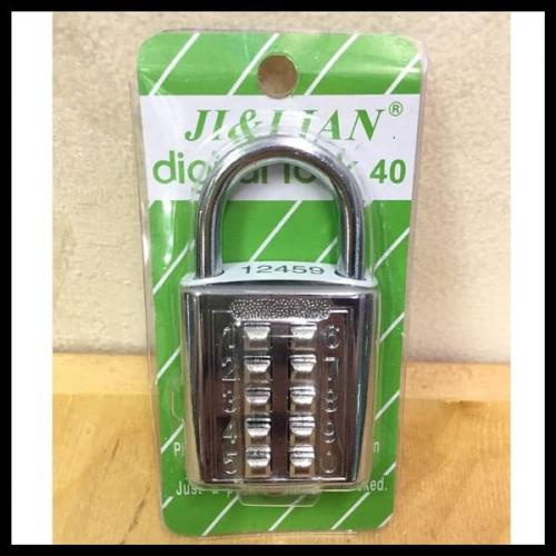 DIGITAL LOCK 10 DIGIT -  40mm/4cm GEMBOK PIN 10 DIGIT
