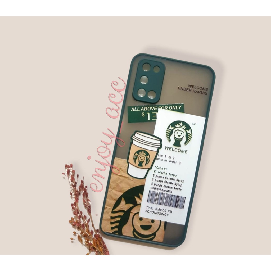 GROSIR CASE CASING FUZE DOVE MY CHOICE AERO STARBUCKS IPHONE OPPO SAMSUNG VIVO XIAOMI REALME INIFINIX-3