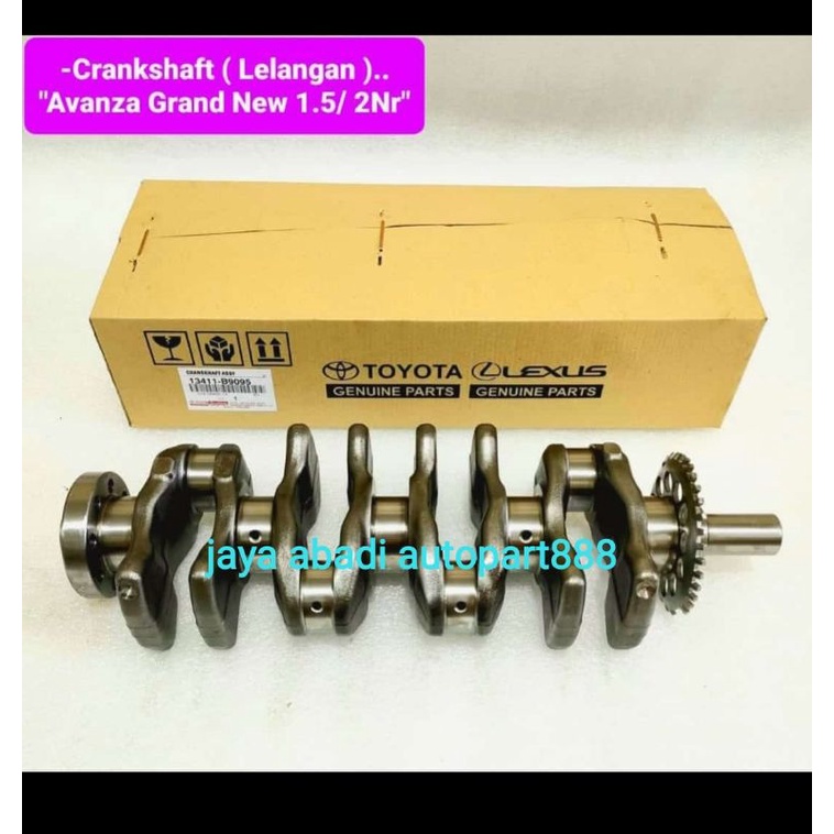 kruk as ker as crankshaft toyota grand new avanza 1.5 1500cc original