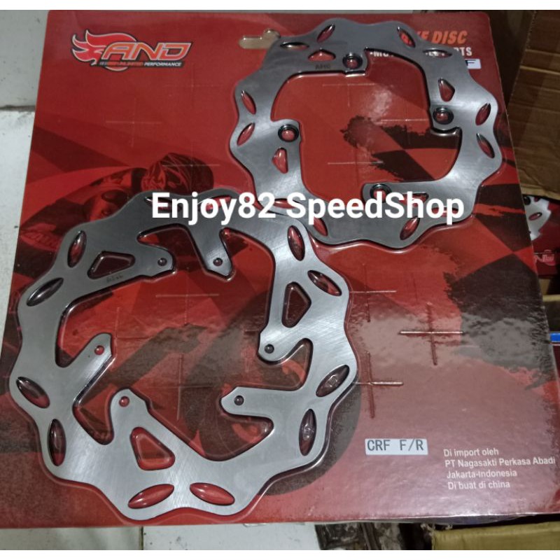 Disc Piringan Cakram depan Belakang Standar Variasi Honda Crf 150