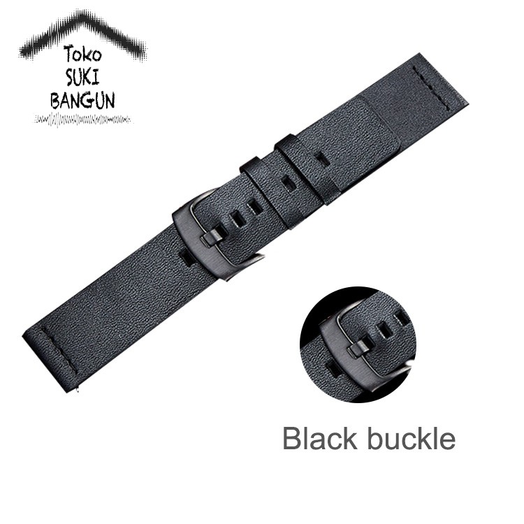 TALI JAM 18mm QUICK RELEASE Leather PLAIN Vintage NEWTON Watch Strap