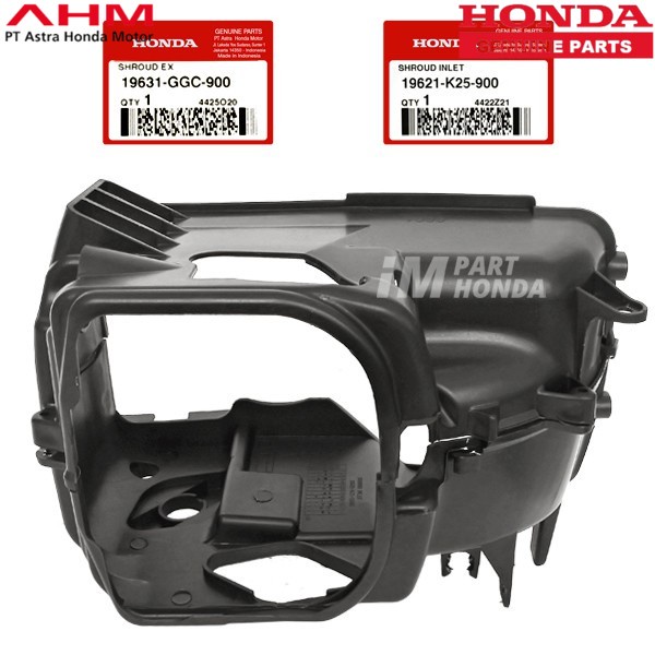 MURAH Shroud In Ex Tutup Mesin Atas Bawah Beat Scoopy Vario 110 Fi Non eSP 19621-K25-900 19631-GGC-9