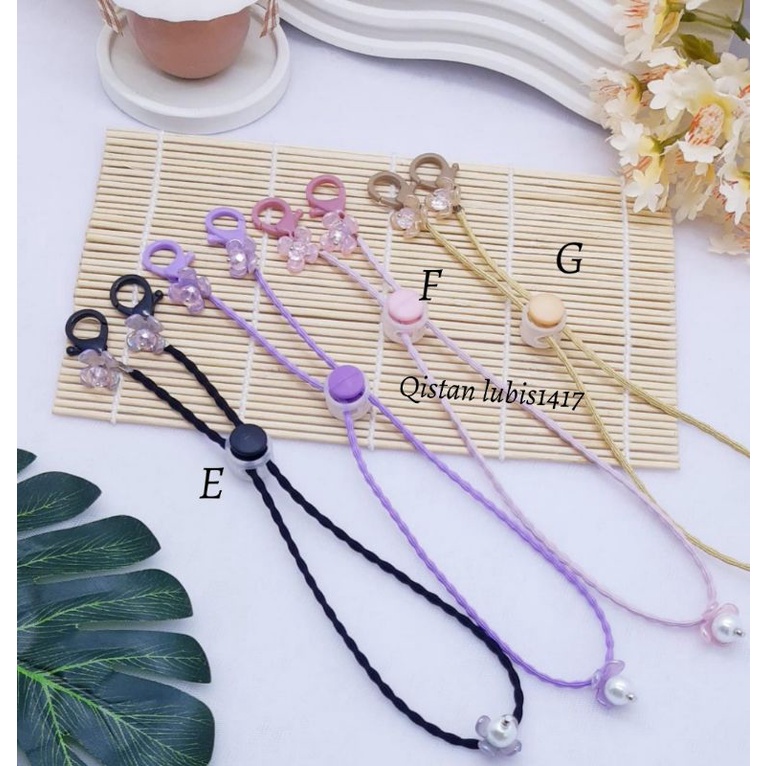 Strap gembul bunga Clover